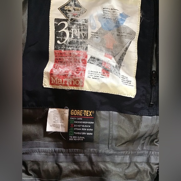Vintage late-1990’s Marmot Gore Tex Hard Shell, Great Used Condition - Picture 7 of 9
